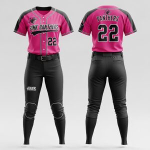 Elite Performance Softball Uniform – Pink Panthers Edition