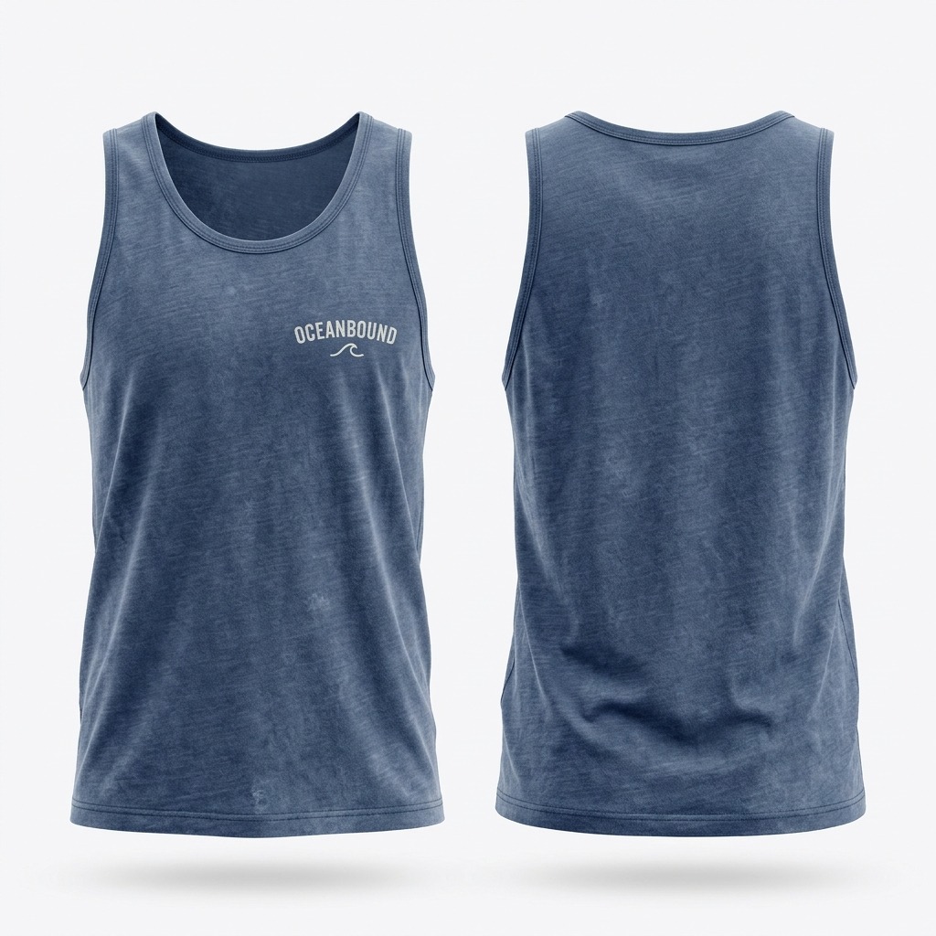 Sunset Breeze Cotton Beach Tank