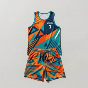 Elite Sand-Spike Volleyball Jersey & Shorts Kit