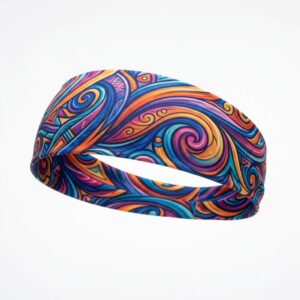 Custom Performance Headbands – Non-Slip Athletic Hairbands.